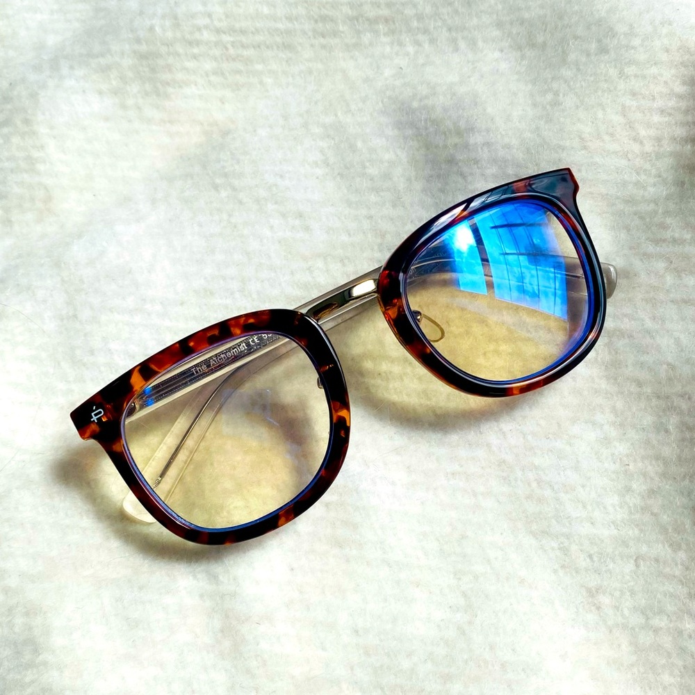 Vintage Brown Glasses Privé Revaux
